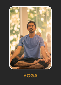 Image of a person practicing Yoga at our Gym And Fitness center