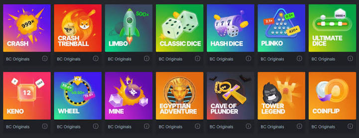 Esplorando l'Aplicativo BC Game Giochi e Vantaggi